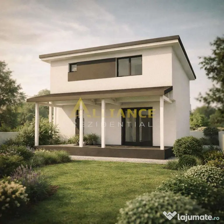 Casa Individuala - 4 camere - 2 bai - 338mp teren