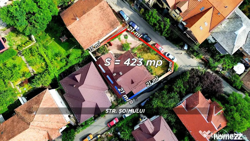 Casă individuala, cu 6 camere 250m2/ 423m2 teren zona pa...