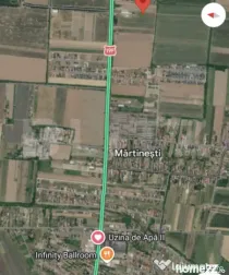 Teren intravilan de vanzare, 1000 mp, in localitatea Martine