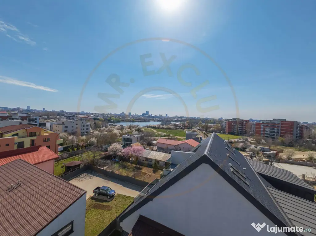 Apartament 4 camere duplex Sisesti - Vedere catre lac