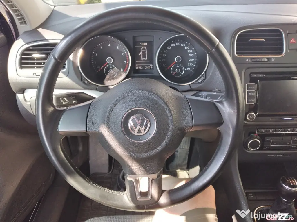 Vw golf 6 1,4tsi 122cp 60000km 2010