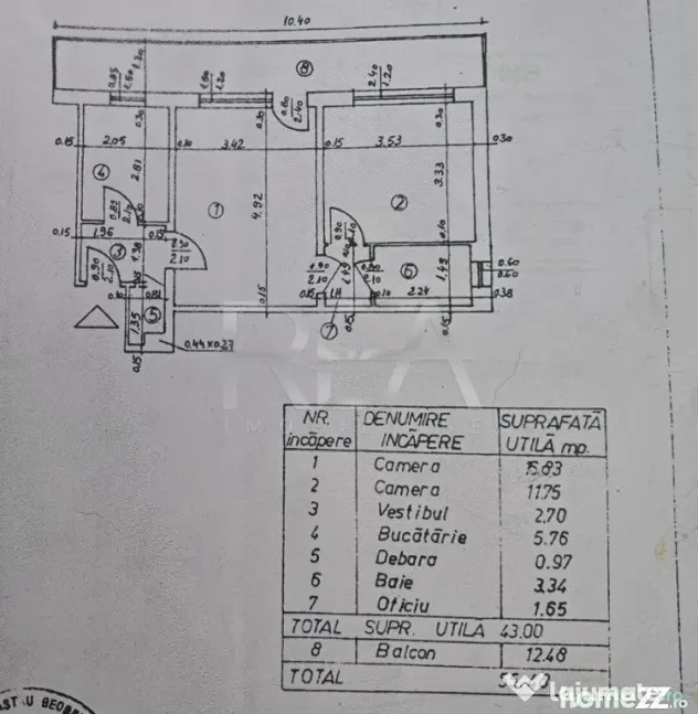 2 camere- Etajul 1 din 8 - Nitu Vasile-Brancoveanu - Bucuresti (Bucuresti-Ilfov)