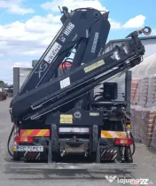 Autocamion Volvo FM 62 RB Schwarzmuller, cu macara hidraulica tip HIAB 