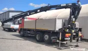 Autocamion Volvo FM 62 RB Schwarzmuller, cu macara hidraulica tip HIAB 