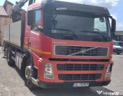 Autocamion Volvo FM 62 RB Schwarzmuller, cu macara hidraulica tip HIAB 