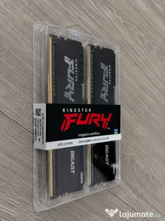 Kingston FURY Beast 32GB (2 x 16GB) DDR4 3200MHz