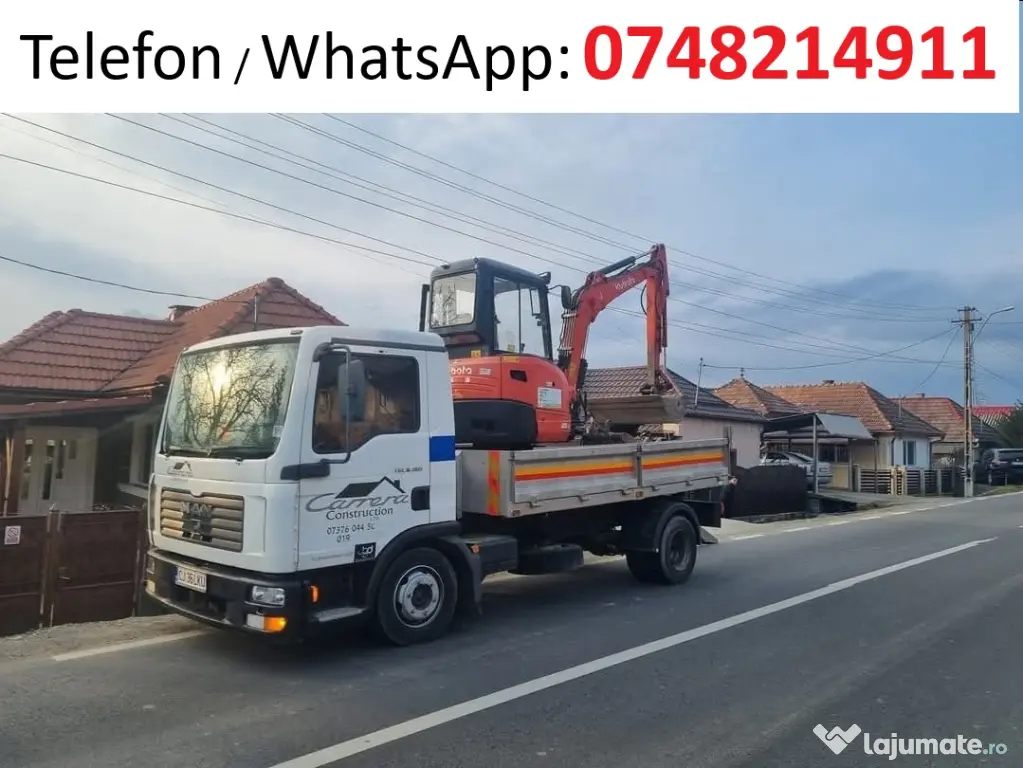 Autoutilitara MAN TGL 7.150, an 2006, Euro 3, servo direcție,basculanta pe spate