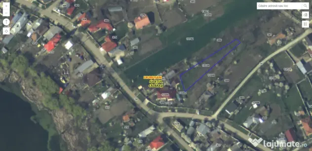Teren intravilan 1.112 mp — zonă centrală, Frumușani, jud. Călărași