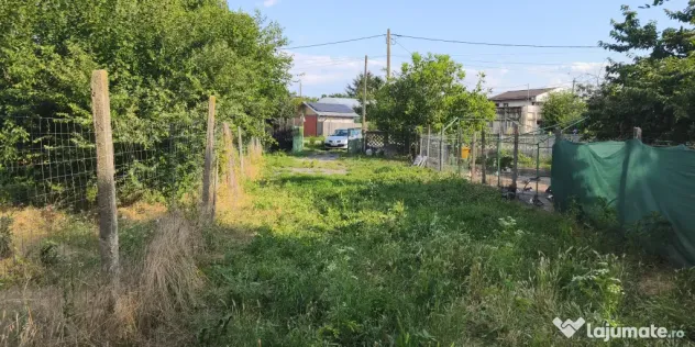 Teren intravilan 1.112 mp — zonă centrală, Frumușani, jud. Călărași