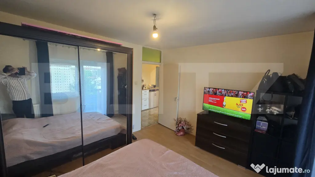 Apartament 3 camere, 82,4 mp, 2 bai, mobilat, utilat, boxa,