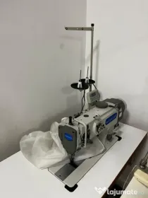 Mașină de cusut industrială GARUDAN cu TRIPLU TRANSPORTOR