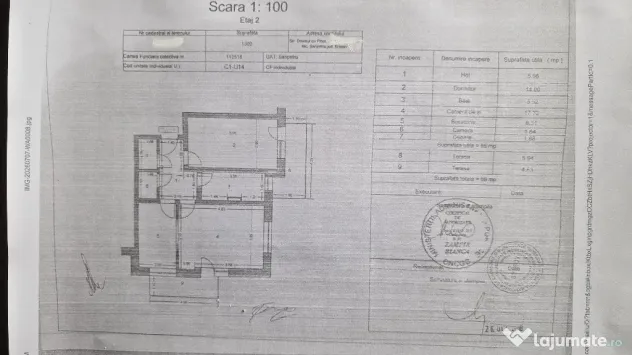 Apartament 2 camere Sânpetru