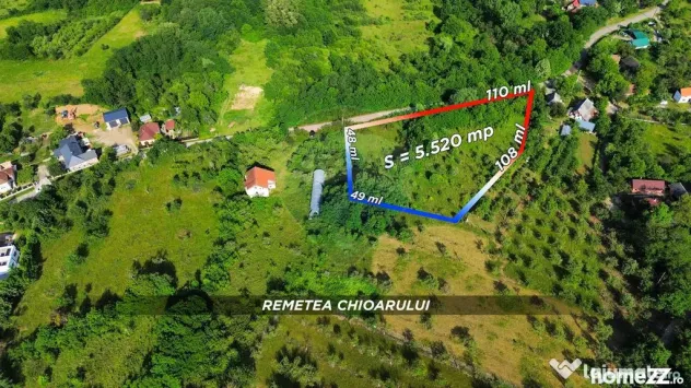 Teren intravilan 5520mp cu PANORAMA Remetea Oportunitate ...