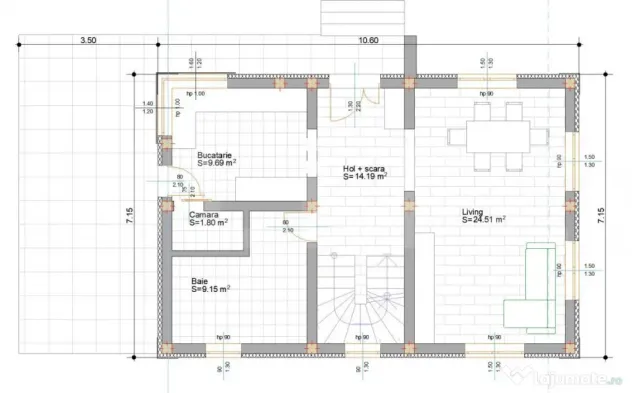 Casă individuală premium | 180 mp utili | Teren 420 mp - C