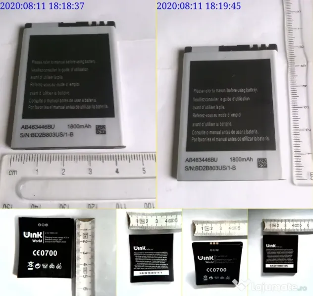 Acumulator telefon 1800mAh - Schimb