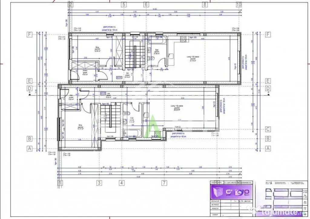Vând Duplex modern I NOU în Tăuți, Florești
