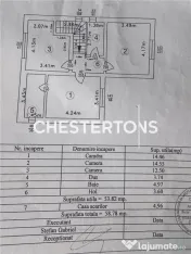 Vila 4 camere mobilata cu terasa in Militari Residence