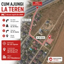 Teren intravilan 414 mp – Cartier Allegria Residence, Popesti Leordeni