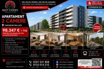 Apartament Nou 2 Camere | Încălzire în Pardoseală | Parc