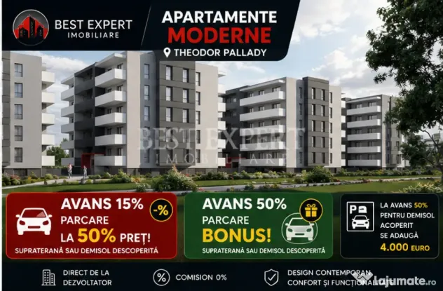 Apartament Nou 2 Camere | Încălzire în Pardoseală | Parc