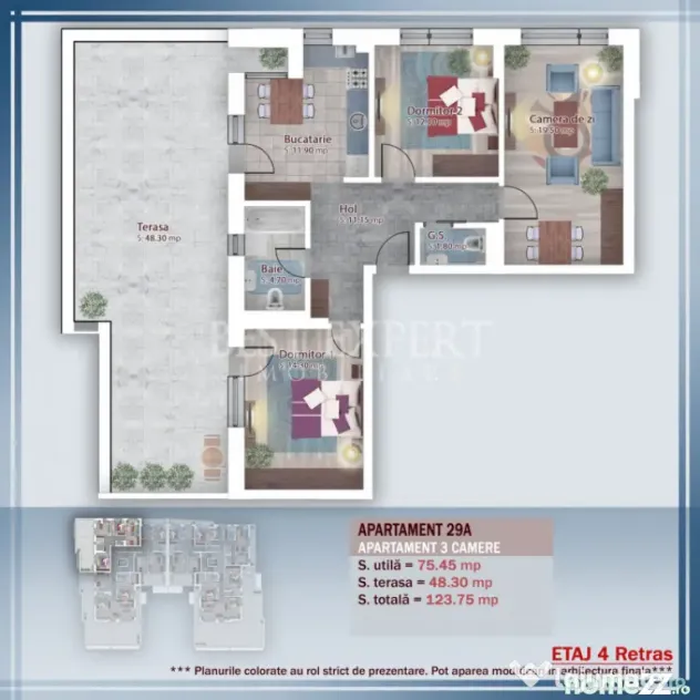 3 Camere Direct Dezvoltator Ideal Familie