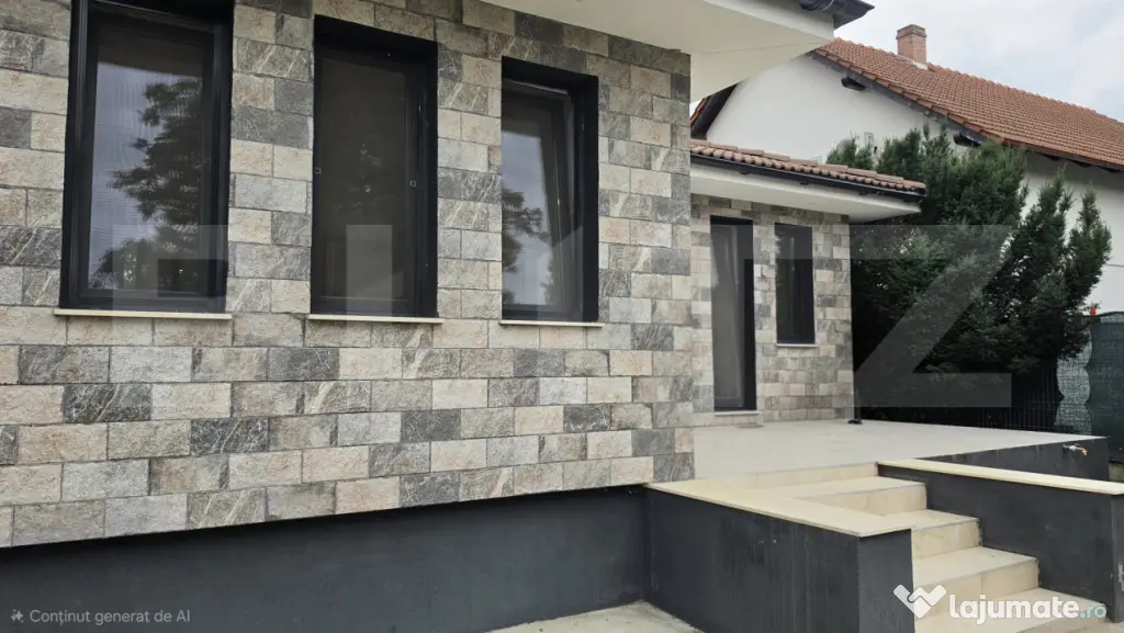 Casa 4 camere, 130 mp; 890 mp teren. Bercu Rosu