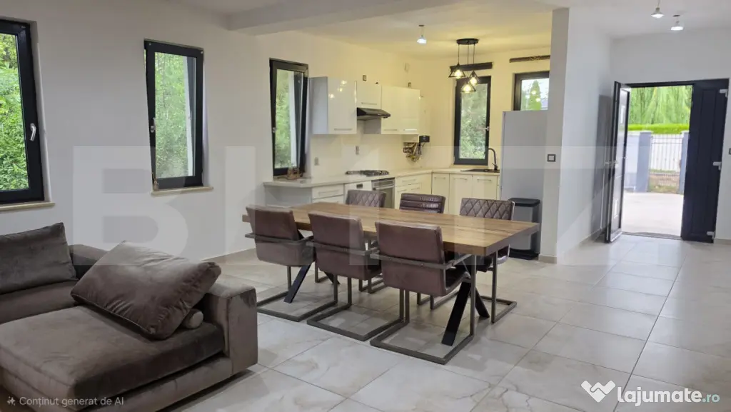 Casa 4 camere, 130 mp; 890 mp teren. Bercu Rosu