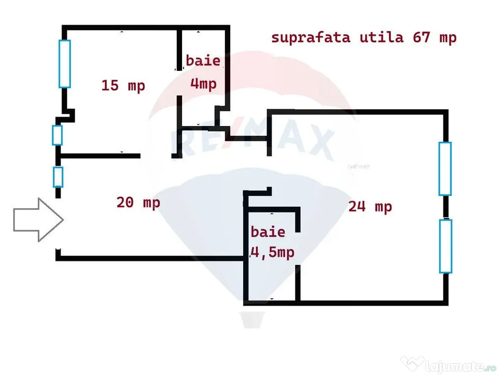 Inchiriere apartament, 3 camere, Brașov, ultracentral, B...