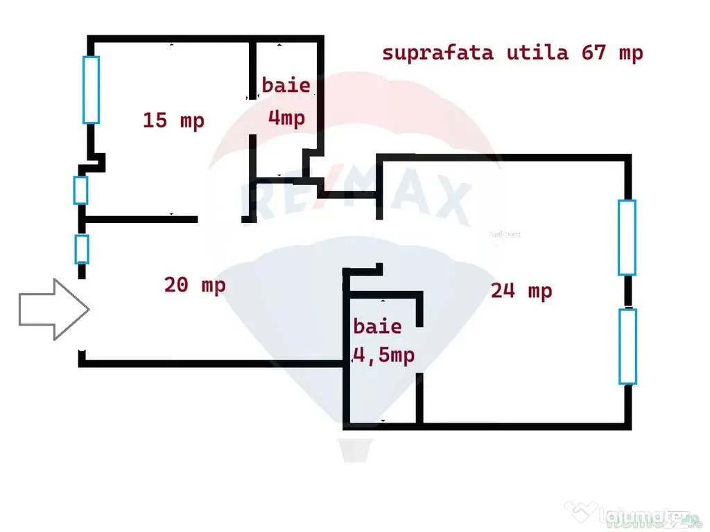 Inchiriere apartament, 3 camere, Brașov, ultracentral, B...
