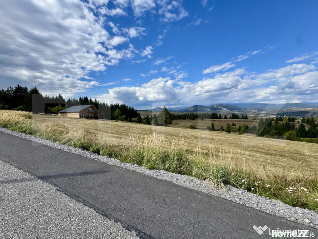 Teren de vanzare-ideal pentru cabane-lângă pârtia de schi - Targu Mures (Mures)