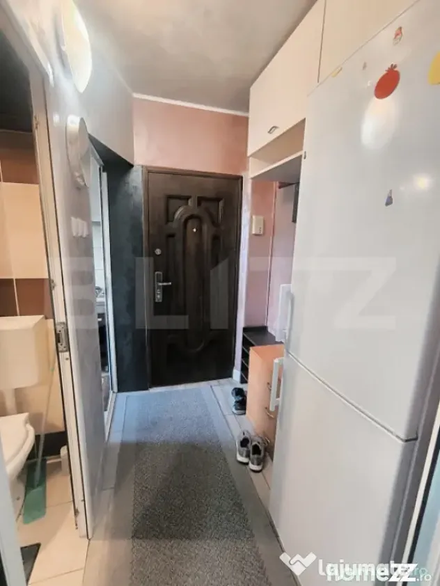 Garsoniera de vanzare, 28 mp, mobilata si utilata - Astra - Brasov (Brasov)