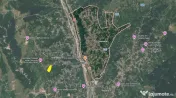 Comarnic Zona de vest 10381 mp intravilan cu gard la Dr A...