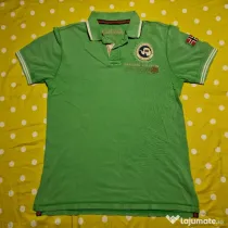 Tricou polo Napapijri verde bărbați XL