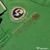 Tricou polo Napapijri verde bărbați XL 