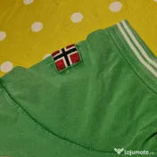 Tricou polo Napapijri verde bărbați XL 
