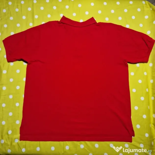 U.S. Polo Assn. Tricou Polo Roșu Bărbați XXL Ca și Nou Original