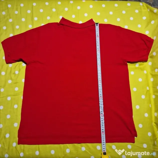 U.S. Polo Assn. Tricou Polo Roșu Bărbați XXL Ca și Nou Original