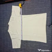 Tricou Nike S crem bărbați nou fără etichetă logo brodat 