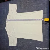 Tricou Nike S crem bărbați nou fără etichetă logo brodat 