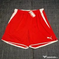 Șort Puma Vintage Sport L Bărbați Roșu Nou cu Etichetă 