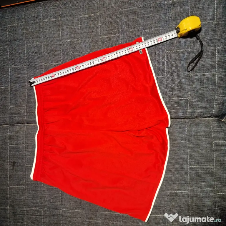 Șort Puma Vintage Sport L Bărbați Roșu Nou cu Etichetă