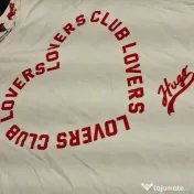 Tricou Hugo Vintage Lovers Club Alb Unisex Mărimea S 