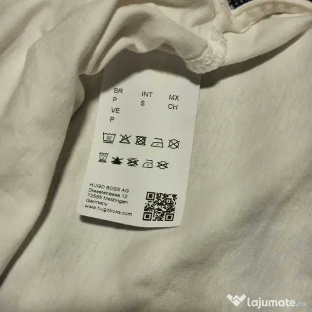 Tricou Hugo Vintage Lovers Club Alb Unisex Mărimea S