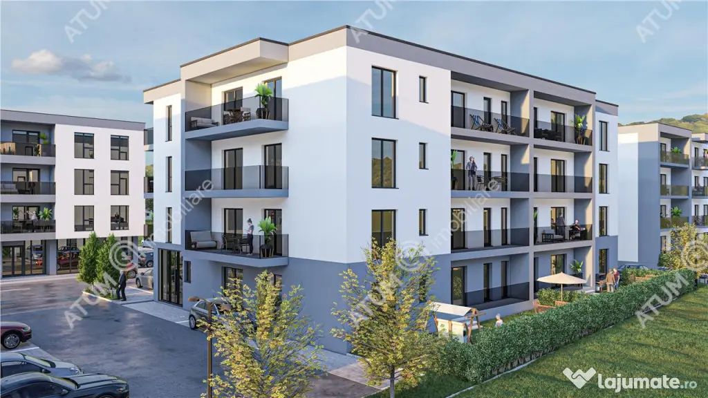 Apartament 2 camere la cheie 50 mp etaj 1 intabulat predare