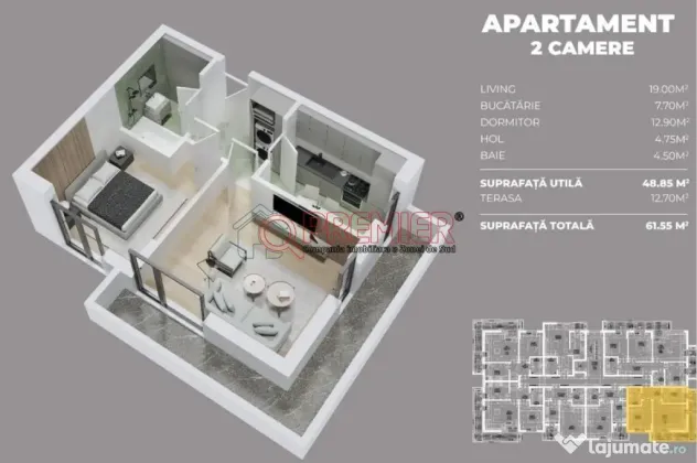 2 camere decomandat - Sos Oltenitei - Parc Laurentiu Raiciu