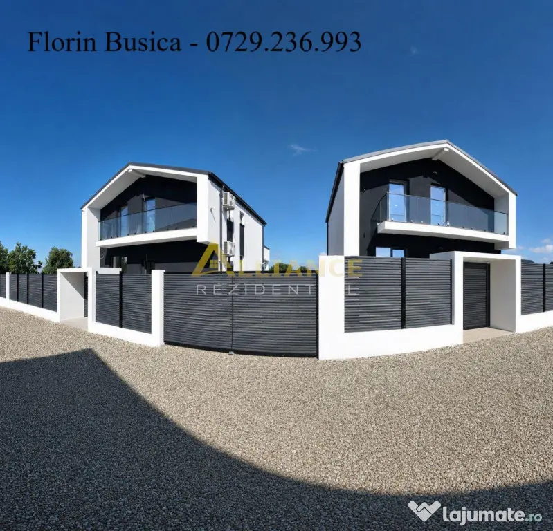Casa individuala P 1E ~ 4 camere 2 bai ~ teren 300mp ~ Str M