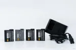 Set 4 acumulatori Nikon EN-EL15/EN-EL15a + încărcător MH-25a