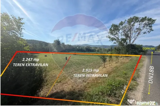Teren in Berinta la Drumul Principal