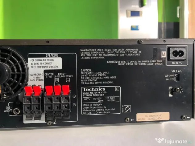 Amplitunere receiver Technics SA-EX 300