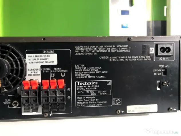 Amplitunere receiver Technics SA-EX 300